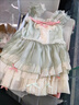 閃動(dòng)少女（SHANDONGSHAONV）jsk洛麗塔lolita仙氣公主連衣裙生日禮服蘿莉 綠色jsk+大拖尾【+飛機(jī)盒】 L (100斤到120斤) 曬單實(shí)拍圖