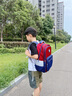 陽(yáng)光8點(diǎn)書(shū)包小學(xué)生兒童書(shū)包男生女孩護脊減負1-3-6年級輕便雙肩背包 曬單實(shí)拍圖