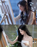 Davena【鞠婧祎同款】蒂瑋娜美人魚手表女生小金穗七夕送女友生日禮物 JD【魚生有你】星輝銀 曬單實拍圖