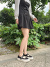 妙麗（Millies）品牌休閑瑪麗珍鞋女平底時(shí)尚搭扣透氣帆布鞋2025夏季新款百搭單鞋 黑色 40 (250mm)  標(biāo)準(zhǔn)碼 曬單實(shí)拍圖