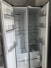 美的（Midea）606L大容量對(duì)開(kāi)門冰箱雙開(kāi)門雙變頻一級(jí)能效節(jié)能省電家用超薄電冰箱風(fēng)冷無(wú)霜凈味 國(guó)家補(bǔ)貼20% BCD-606WKPM(E)雙循環(huán) 曬單實(shí)拍圖