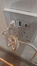 國際電工雙USB插座面板20W快充墻壁無需充電頭Type-c家用五孔插座快充面板 五孔2.1A雙USB+type-c【白色】 曬單實拍圖