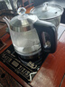 開品 全自動底部上水感應(yīng)續(xù)水電熱水壺 家用辦公茶具套裝燒水消毒茶臺 可嵌入式玻璃燒水壺茶桌一體 1L 晶耀黑20X37CM 燒水煮杯 桶水款 曬單實(shí)拍圖