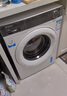 海爾高端洗衣機(jī)10KG滾筒帶烘干洗烘一體平嵌彩屏洗衣機(jī) 1.1高洗凈比 云朵白 晶彩屏 曬單實(shí)拍圖