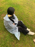DUTRIEUX演唱會一次性雨衣連體成人旅游外穿兒童男女加厚雨披戶外登山透明 一次性成人雨衣【藍色波點】 成人均碼【可穿150-175CM】 曬單實拍圖