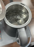 FUNORK全自動上水電熱水壺泡茶專用燒水壺茶臺一體機(jī)茶桌茶幾保溫電茶爐茶具 鈦灰色-手柄上水 1L 曬單實拍圖