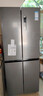 TCL 408升十字對開(kāi)四開(kāi)門(mén)分區養鮮一級能效雙變頻風(fēng)冷無(wú)霜大容量超薄家用電冰箱國家補貼BCD-408WPJD 曬單實(shí)拍圖