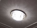 博勒寧燈飾（boleninglamps）LED水晶吸頂?shù)鯚魺襞?W5W一體化光源220V嵌入射燈一拖一貼片光源 3W 孔徑4cm面板5cm三色 曬單實(shí)拍圖