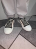 卡賓帆布鞋男鞋夏季韓版透氣鞋子男潮流平底板鞋男士運動(dòng)休閑鞋男潮鞋 米色 41 曬單實(shí)拍圖