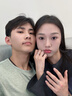ALLOVE情侶戒指男女求婚銀對(duì)戒表白首飾七夕情人節(jié)禮物送女朋友老婆生日 曬單實(shí)拍圖