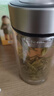京東京造 茶杯 雙層玻璃茶水分離泡茶咖啡杯子帶把手大容量500ml 曬單實(shí)拍圖