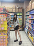 chikoku新款可愛貓咪瑪麗珍鞋女夏季外穿防滑厚底增高包頭涼拖鞋 小黑貓 37-38 【正碼 瘦腳建議拍小一碼】 曬單實拍圖