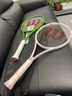 Wilson威爾勝花卉系列普羅旺斯玫瑰拍全碳素進(jìn)階網(wǎng)球拍 曬單實(shí)拍圖
