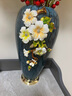 CUERO DESIGN英國(guó)品牌琺瑯彩玻璃花瓶擺件客廳玄關(guān)家居輕奢插花家居裝飾品 G-106大號(hào) 38cm 曬單實(shí)拍圖