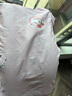 水星家紡枕套單件 嬰幼兒A類細膩棉柔親膚透氣全棉抗菌枕套 全棉抗菌枕套(奶油粉/角馬) 30cm×50cm 曬單實拍圖
