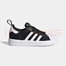 阿迪達斯（adidas）童鞋25夏三葉草男女童小童網(wǎng)面透氣貝殼頭鞋兒童輕便運動鞋JR7411 曬單實拍圖