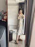 遠港2025新款格子毛呢棉拖鞋秋冬季女室內家居加絨保暖男防滑艾草抗菌 榛子米 38-39 (適合37-38腳) 曬單實(shí)拍圖