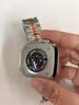 SZ LLQLTD適用Apple/蘋果手表watch s10全包防水保護殼Ultra2手表套Series44/45mm防磕碰s9/8/7/6/5鋼化膜 鋼鐵俠【鈦間橙 金屬合金鋼帶】 適用：iwatc 曬單實拍圖