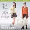 蕉下（beneunder）托特包包女包大容量通勤單肩包旅行包女生生日禮物手提袋挎包 咖 曬單實拍圖