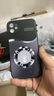 唯我范蘋果11手機殼iphone11promax玻璃簡約新款保護套超薄散熱全包直邊防摔硬殼高級創(chuàng)意男女款 蘋果11【經(jīng)典黑-好運麋鹿】 金屬漆玻璃殼 曬單實拍圖