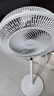 美的（Midea）【颶風(fēng)節(jié)能】七葉柔風(fēng)立式電風(fēng)扇/家用輕音落地扇/臺式小型風(fēng)扇/大風(fēng)力遙控定時搖頭風(fēng)扇 SAH35BSJ 曬單實拍圖