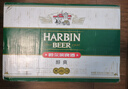 哈爾濱啤酒（HARBIN）哈爾濱牌哈爾濱啤酒小麥醇爽330ml*24聽啤酒整箱裝  曬單實(shí)拍圖
