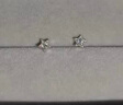 老銀匠s925銀耳釘女五角星耳釘星星耳釘送閨蜜不易過敏養(yǎng)耳洞銀耳飾 曬單實拍圖