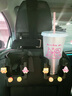 范爺家車載水杯架汽車座椅后背掛鉤2個(gè)車載后排多功能車內(nèi)四合一置物架 曬單實(shí)拍圖
