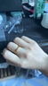 周大福ING系列愛(ài)無(wú)盡纏綿扭結黃金戒指(工費:120計價(jià))F230626 13號 足金 約2.40g 曬單實(shí)拍圖
