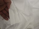七匹狼短袖男士T恤100%純棉夏季全棉圓領汗衫中老年打底衫內(nèi)衣半袖睡衣 100%純棉圓領-白+黑（2件裝) M -高165(建議體重90-110斤） 曬單實拍圖