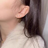 一周耳釘s999足銀耳環(huán)套裝養(yǎng)耳洞洗澡免摘生日禮物女生送女友閨蜜 999足銀耳釘套裝一 曬單實(shí)拍圖