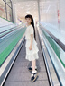 兜兜王國(guó)女童連衣裙套裝裙夏季2025新款洋氣兒童夏裝女孩女大童裙子兩件套 杏色 【T恤+裙子】 150 【建議身高140cm-150cm】 曬單實(shí)拍圖