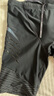 李寧（LI-NING）泳褲男五分及膝游泳褲專業(yè)抗氯耐磨速干大碼男士泳裝0021黑XL 曬單實拍圖