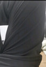 京東京造西褲男休閑褲夏季商務(wù)直筒褲子抗皺西裝七夕禮物 黑33 曬單實拍圖