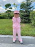 巴帝巴帝秋季新款嬰幼兒女童衛(wèi)衣套裝休閑時尚外套衛(wèi)褲 粉嘟嘟狗 100 曬單實(shí)拍圖