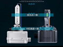 雪萊特（Cnlight）原車D1S氙氣升級高亮LED大燈遠近一體6000K白光激光大燈【一對】 曬單實拍圖