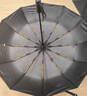 小米有品生態(tài)鏈同款全自動傘加強傘骨雨傘太陽傘防紫外黑膠防曬遮陽傘 60骨全自動抗風加固【黑色】 曬單實拍圖