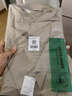 杰克·瓊斯（JACK&JONES）春季時(shí)尚百搭潮舒適寬松七分袖字母襯衫開衫外套男裝225131002 E11卡其色 常規(guī) XL 曬單實(shí)拍圖