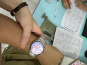 HUAWEI WATCH 5 42mm基礎(chǔ)款不銹鋼表殼金星白素皮復(fù)合表帶watch5首創(chuàng)X-TAP智感窗鴻蒙腕上小藝eSIM通信 曬單實(shí)拍圖