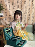 皇恩兒童手鏈早教益智串珠手工diy材料古風(fēng)首飾盒小女孩6生日禮物玩具 【三層高檔禮盒】500國風(fēng)串珠 曬單實(shí)拍圖