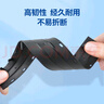豪藝10孔裝訂夾條 梳式裝訂機耗材 100根/盒黑色7.5mm【可裝訂75張】 曬單實(shí)拍圖