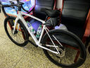 PARDUS瑞豹ROBIN SPORT公路車(chē)碳纖維電子變速自行車(chē)男女單車(chē)彎把 水珍珠白-邁金PES電變 S(適合身高165-178CM) 碳纖維輪組 曬單實(shí)拍圖