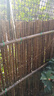 臨雅竹籬笆柵欄圍欄戶(hù)外庭院子花園防腐日式竹子隔斷擋墻竹桿裝飾造景 碳化竹 高1.2*長(cháng)2米[送2根橫桿] 曬單實(shí)拍圖