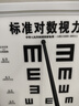 萊弗凱視力表燈箱LED醫用5米輕便 家用兒童成人多功能訓練視力測試表 曬單實(shí)拍圖