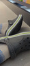 卡駱馳（crocs）貝雅卡駱班小Clog K童沙灘洞洞鞋涼拖鞋207019-0GX  33 （33-34） 曬單實(shí)拍圖