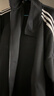 阿迪達斯 （adidas）外套男秋季跑步運動(dòng)立領(lǐng)夾克外套保暖運動(dòng)服 黑/白 L 曬單實(shí)拍圖
