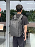 JEEP雙肩包男大容量電腦背包17.3英寸商務(wù)出差短途旅行包手提行李包 黑色【可登機+獨立電腦倉】 曬單實(shí)拍圖