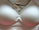 芬騰內(nèi)衣女無(wú)痕光面軟支撐無(wú)鋼圈文胸提拉聚攏收副乳防下垂背心式胸罩 曬單實(shí)拍圖