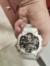 卡西歐（CASIO） 卡西歐(CASIO) 雙顯初中高中學(xué)生運(yùn)動(dòng)手表男女防水夜光太陽能表 黑盤白色樹脂帶AQ-S810WC-7A 曬單實(shí)拍圖