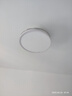 奧克斯吊扇燈餐廳臥室吊燈家用大風力電扇隱形超薄吸頂變頻全光譜風扇燈 白色吸頂36寸/變頻/調(diào)光/遙控 曬單實拍圖